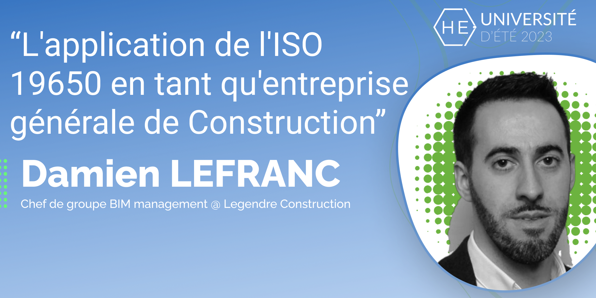 L'application de l'ISO 19650 en tant qu'entreprise générale de Construction