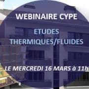 Webinaire CYPE : Etudes thermiques / Fluides 