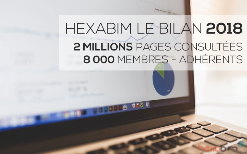 HEXABIM le Bilan 2018 : 2 Millions pages consultées & 8000 adhérents HEXABIM le Bilan 2018 : 2 Millions pages consultées & 8000 adhérents