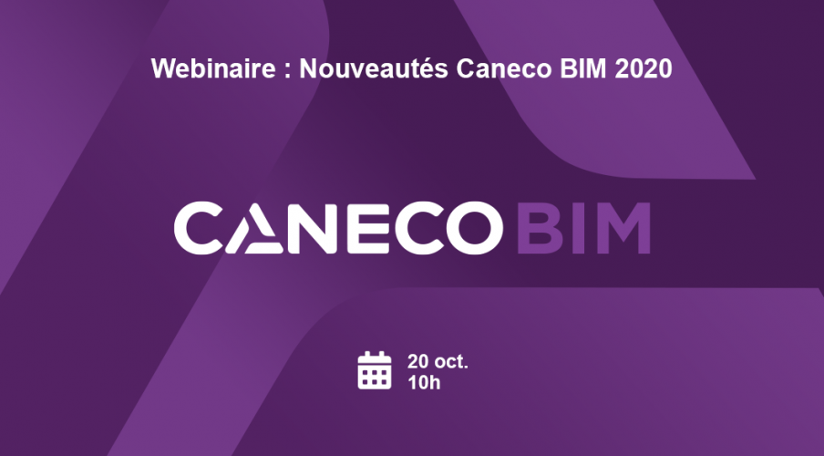 Webinaire : Nouveautés Caneco BIM 2020 !