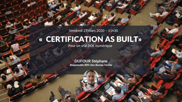 Certification AS BUILT pour un vrai DOE numérique