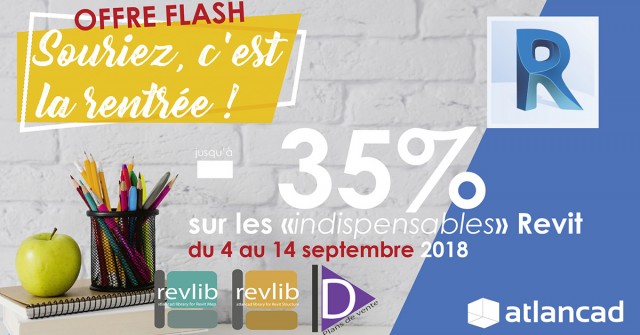 Offre spéciale rentrée | logiciels Atlancad