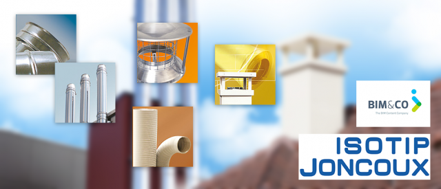 Les produits ISOTIP JONCOUX disponibles au format BIM chez BIM&amp;CO