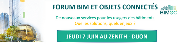 Découvrez le programme du Forum BIM et Objets Connectés