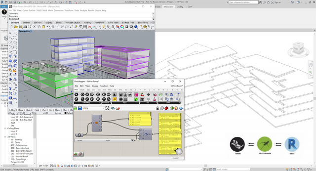 Rhino.Inside.Revit : Le meilleur de l'interopérabilité entre Rhino et Revit
