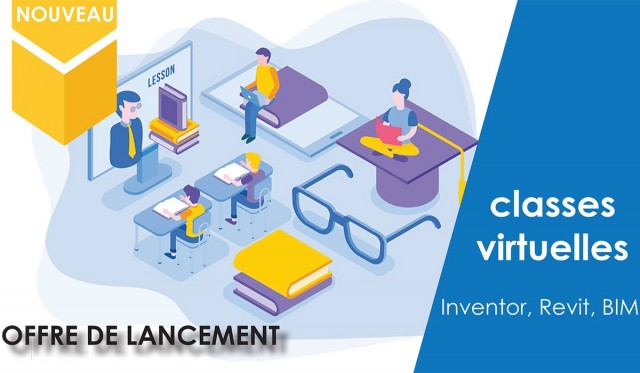 Atlancad lance les classes virtuelles