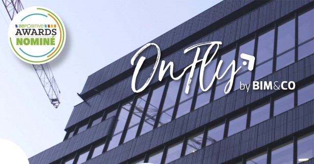 La solution de gestion d’équipements et de données BIM Onfly nominée aux BePositive Awards