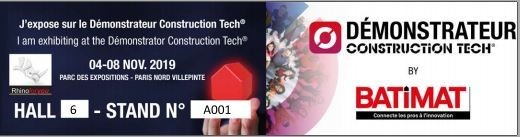 Rejoignez RHINOFORYOU à BATIMAT 2019 et découvrez ses solutions innovantes !