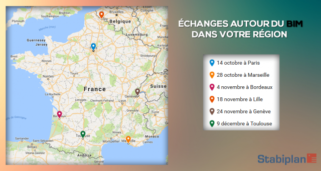 Échanges autour du BIM dans votre région