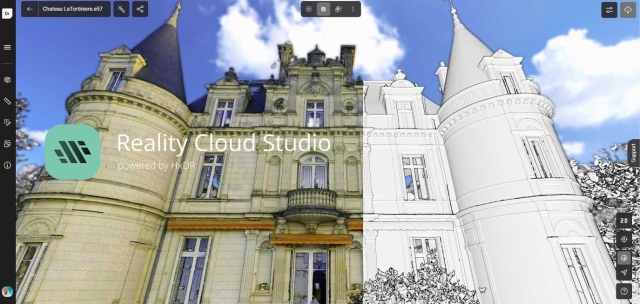 Traitement de données 3D via Reality Cloud Studio