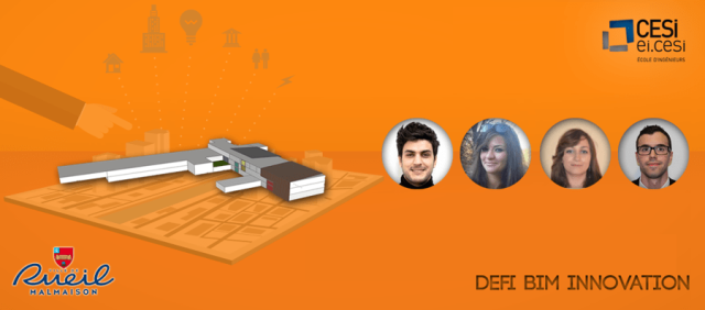 Concours Défi BIM Innovation : Un projet d'équipement scolaire dans la ville de Rueil-Malmaison en BIM, de la conception jusqu'à l'exploitation !