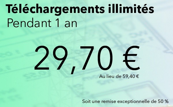 Téléchargement illimités avec PolantisPlus