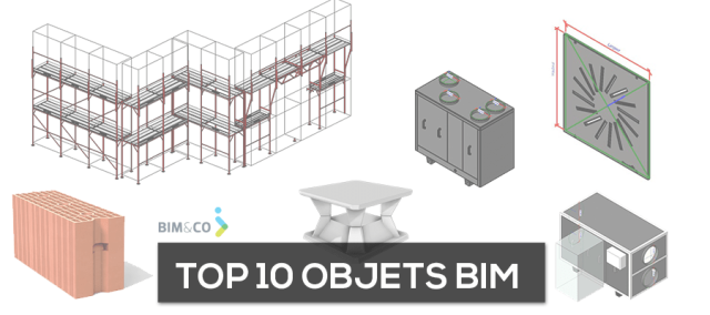 Découvrez ces 10 objets BIM les plus populaires sur la plateforme BIM&amp;CO