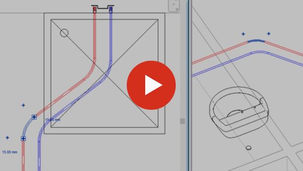 Dessiner des tuyaux flexibles en toute simplicité