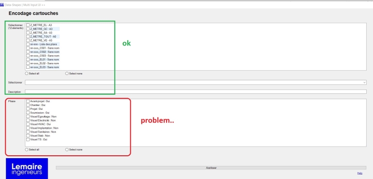 Encodage cartouche Revit (via Dynamo)