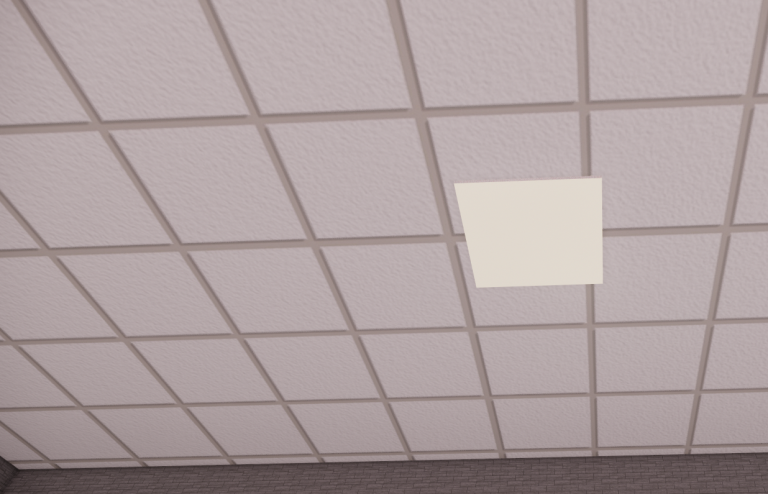 Correspondance - Calepinage 2D/3D faux plafond