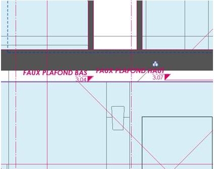 Faire apparaître les soffites sur les plans des niveaux (Revit) ?