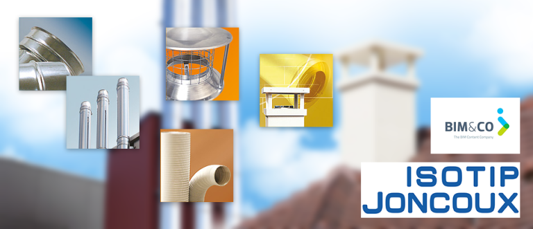 Les produits ISOTIP JONCOUX disponibles au format BIM chez BIM&CO