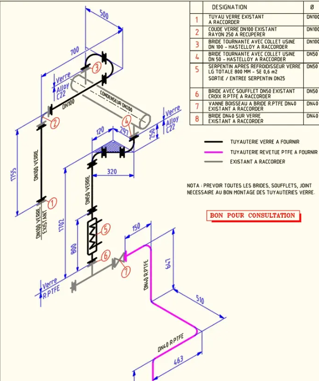 isométrie revit MEP