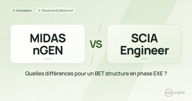 MIDAS nGEN ou SCIA Engineer : quelles différences pour un BET structure en phase EXE ?