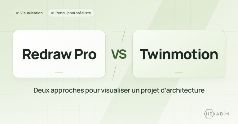 Redraw Pro ou Twinmotion : deux approches pour visualiser un projet d’architecture