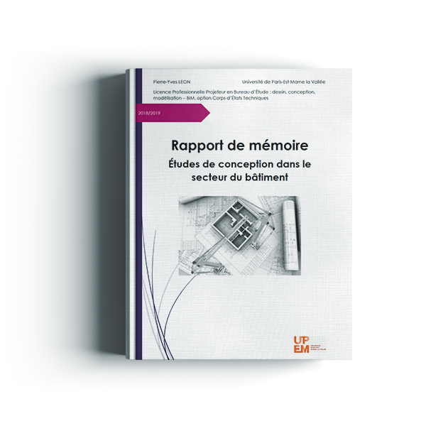 Études de conception dans le secteur du bâtiment - Rapport de mémoire