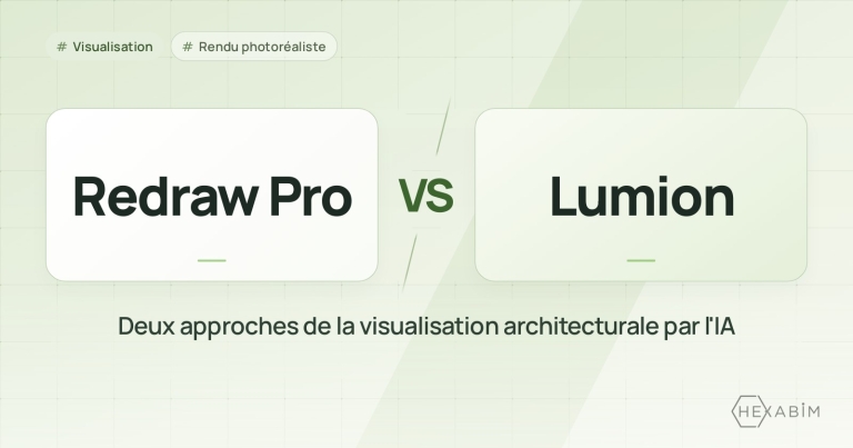 Redraw Pro ou Lumion : deux approches de la visualisation architecturale par l'IA