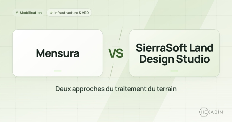 Mensura ou SierraSoft Land Design Studio : deux approches du traitement du terrain