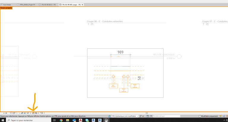 Liens Revit - changer couleur des sous-sous projet