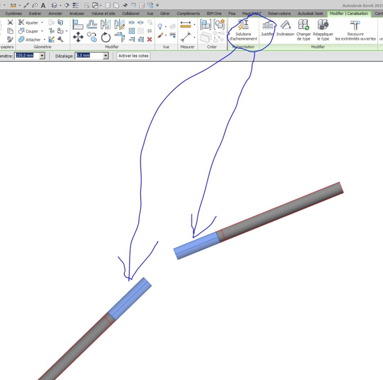 Flexibilité des raccords réseau Aéraulique/Plomberie