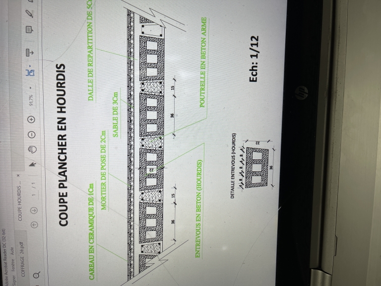 Hourdis famille Revit