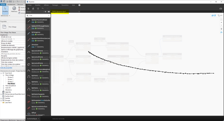 Extraction données XYZ depuis excel et création famille pour balayage
