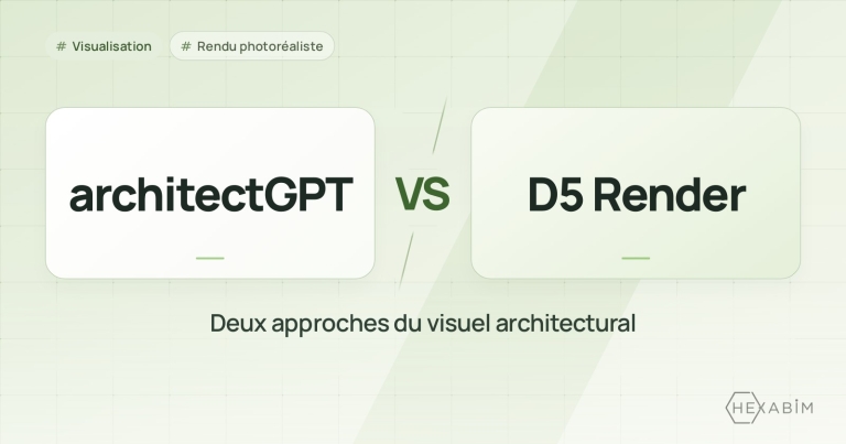 ArchitectGPT ou D5 Render : deux approches du visuel architectural