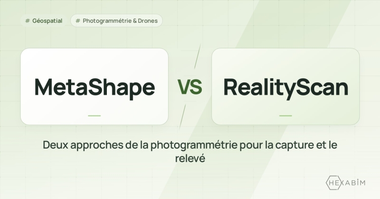 Metashape ou RealityScan : deux approches de la photogrammétrie pour la capture et le relevé