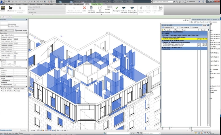 L'économie de la Construction s'apprête à franchir un grand pas vers le BIM en connectant ATTIC+ à Revit directement