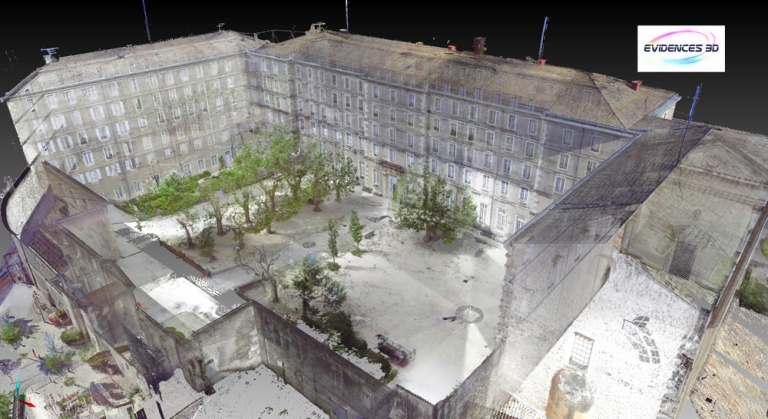 Comment manipuler les nuages de points d'un bâtiment existant