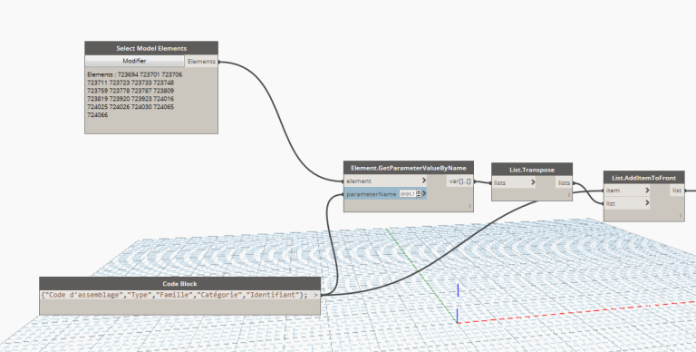 Export de toutes données de tous les objets Revit