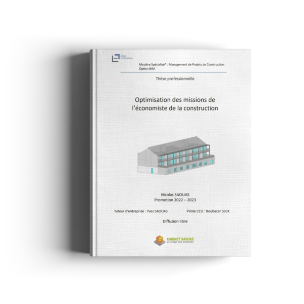 Optimisation des missions de l’économiste de la construction