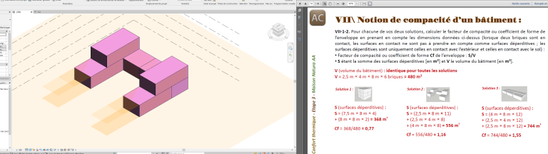 Volume obtenue à partir de plusieurs volumes