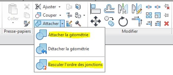 Représentation des poteaux raidisseurs Revit