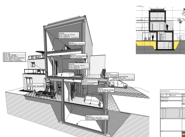 Tests import / export de fichiers IFC #Allplan #ArchiCAD #Revit #Tekla ..