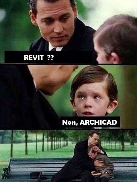 Revit VS Archicad.