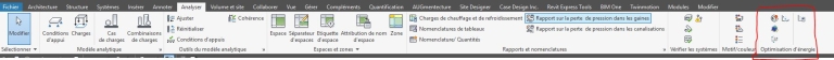 Modèle énergétique & optimisation d'énergie sous Revit
