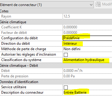 Connecteurs Revit