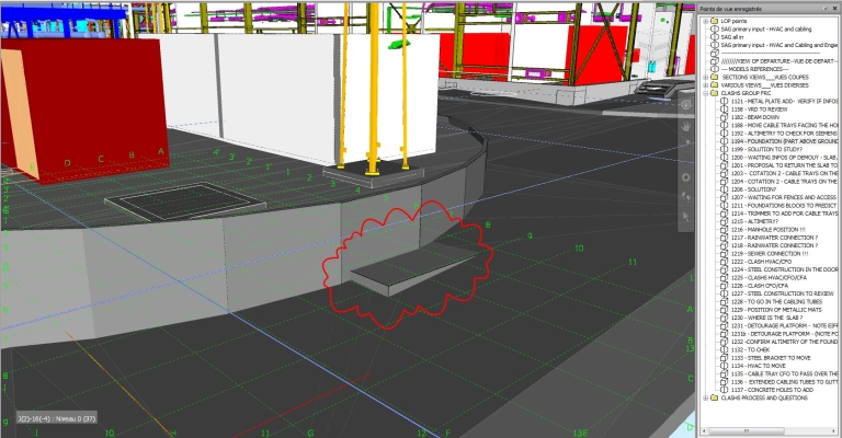 Synthèse : transmettre un rapport de clash aux modeleurs des maquettes fluides (Navisworks - Revit)