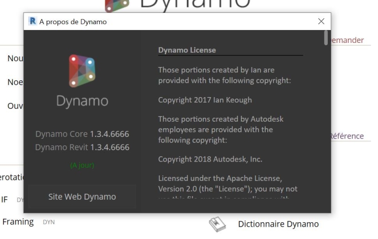 Problème mise à jour Dynamo