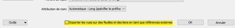 Export Revit vers DWG