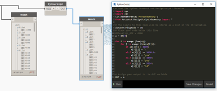 Dynamo - Numérotation des éléments d'une catégorie/ script Python