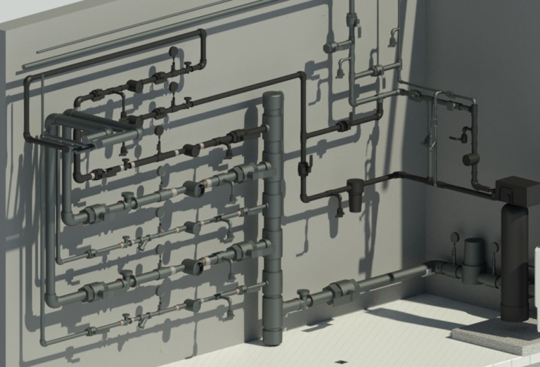 Rendu accessoires de canalisation LT