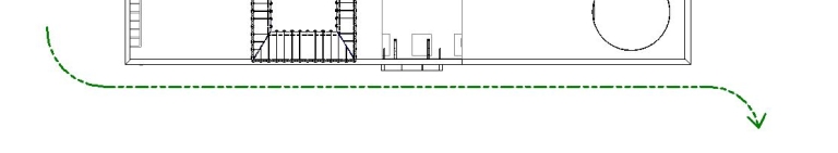 Flèches dans une vue 3D non figée dans Revit